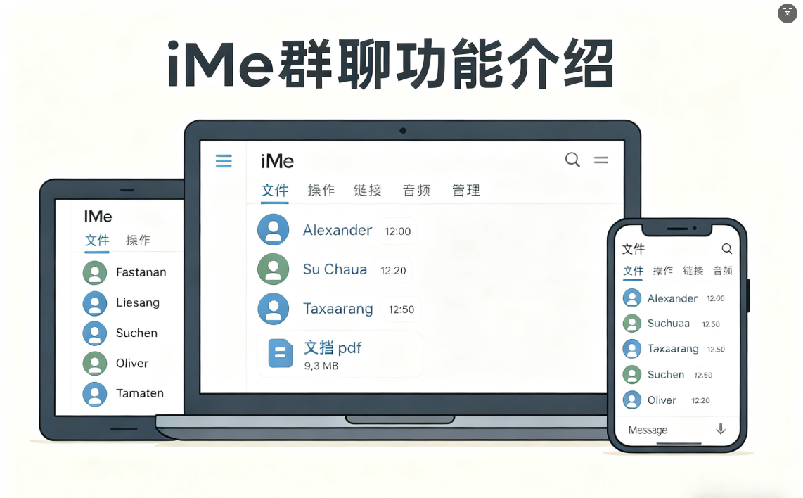 iMe群聊技巧合集,提升效率必備